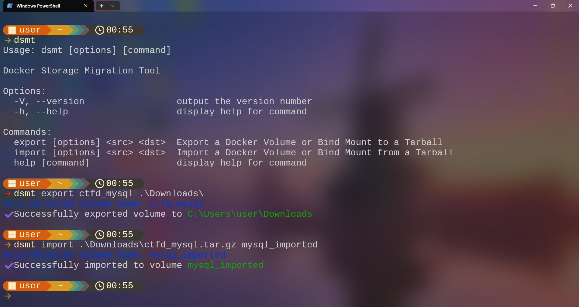 Docker Storage Migration Tool